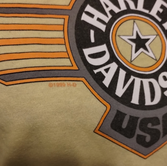 Harley Davidson Vintage 1998 Shirt Mens Size M - Picture 3 of 8